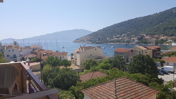 Double or Twin Room, Sea View | View from room - Moustakis Hotel (Kefalonia)