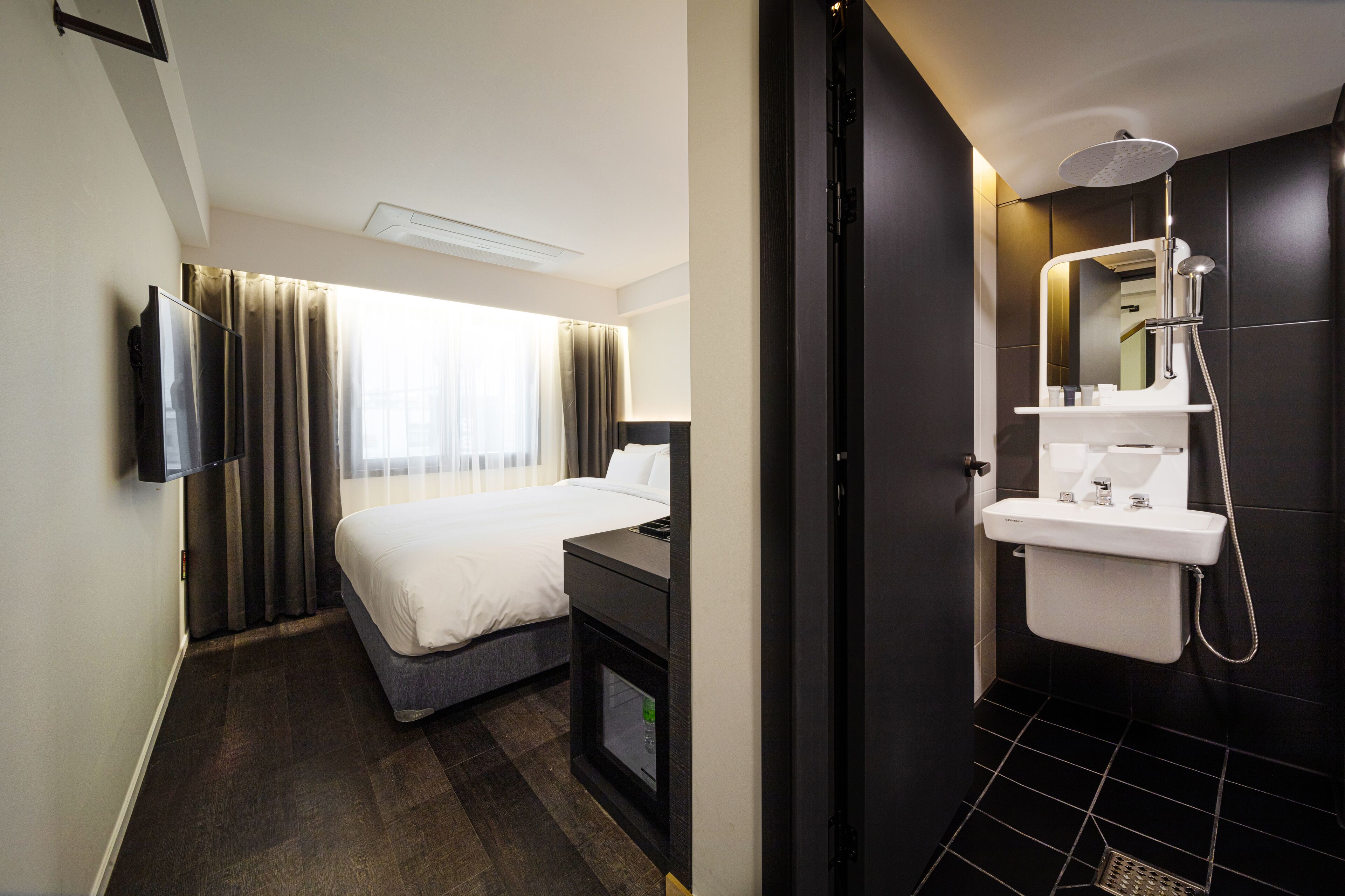 free toiletries, hair dryer, bathrobes, slippers