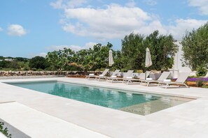 Outdoor pool - Designer villa with pool in Itria Valley (Cisternino)