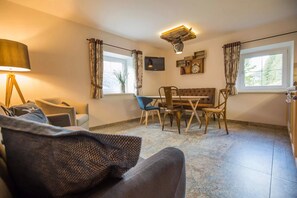 Apartment (Wiesenblick) | Living room - Untersillerhof (Neustift Im Stubaital)