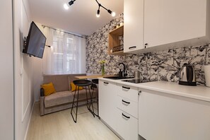 Habitación City doble | Cocina básica privada