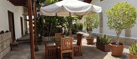 Restauration en plein air