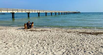 250 m zum Strand - kinderfreundliches Haus mit Garten - Hunde sehr willkommen