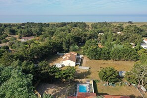 Exterior - Villa with pool for 8 (Saint-Jean-de-Monts)