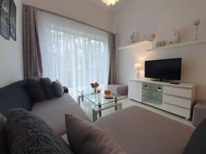 Living area - DWIE SOSNY-Apartament na wydmie - 365PAM (Ustronie Morskie)