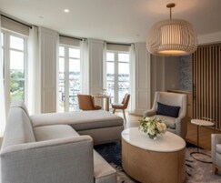 Þakíbúð - 2 svefnherbergi | Ofnæmisprófaður sængurfatnaður, míníbarir (sumir drykkir ókeypis)