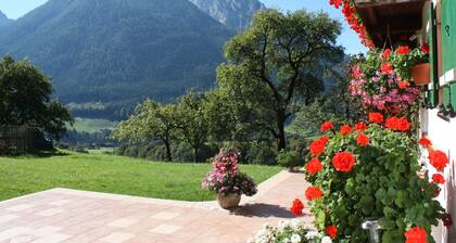 Ferienwohnung Watzmann, 1-2 Personen, 38 qm, Balkon, TV, Allergikerwohnung