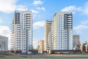 Majoituspaikan julkisivu