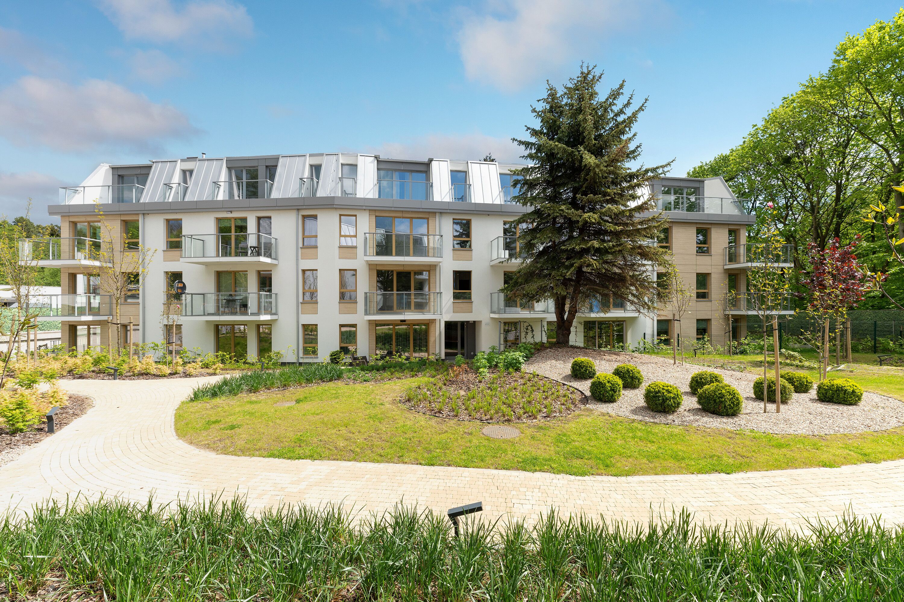 Voorkant van accommodatie