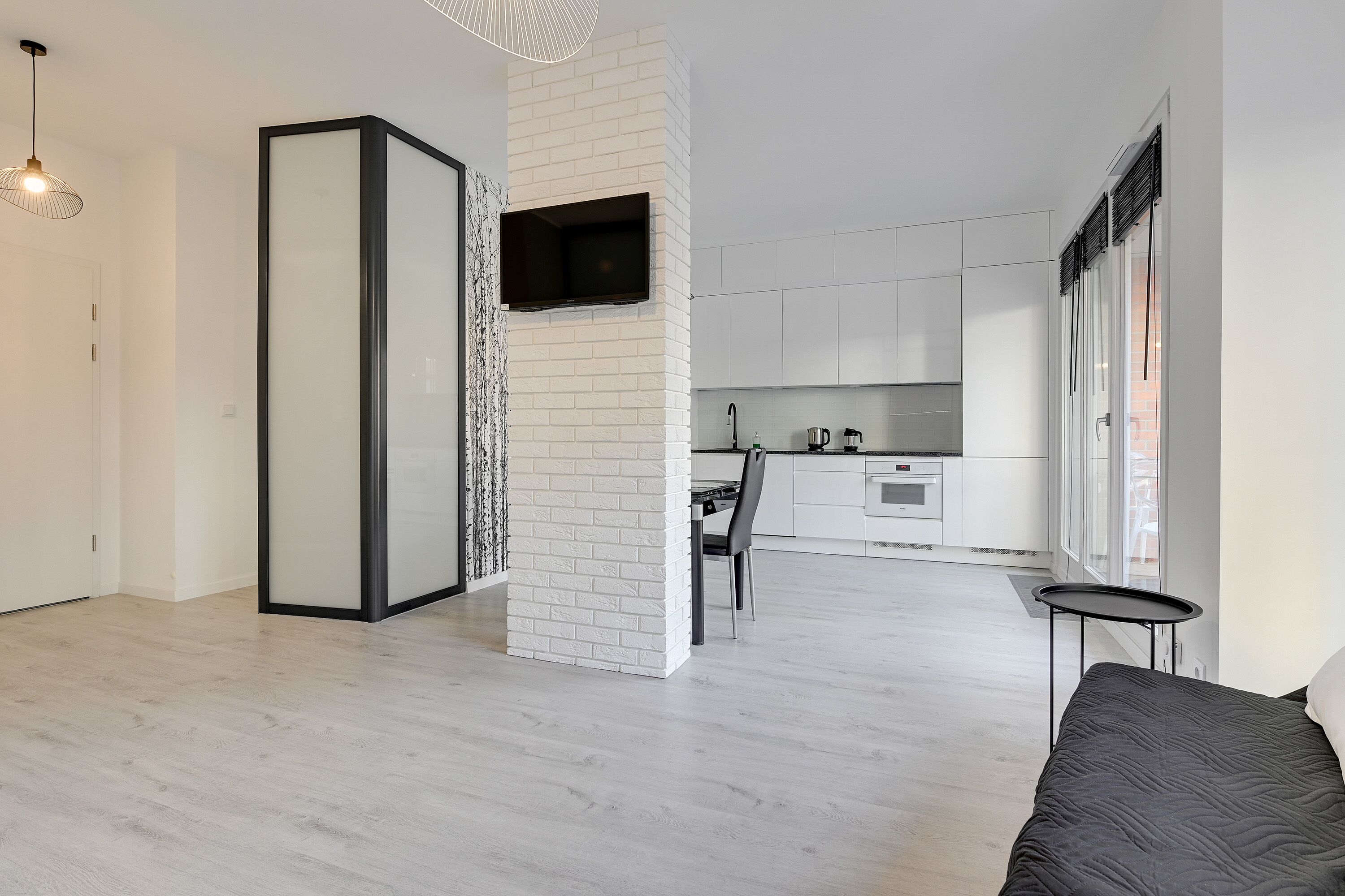 Standard Apartment, 1 Bedroom | Living area | 30-cm flat-screen TV with cable channels, TV