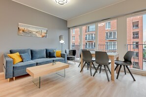 Premier Apartment, 1 Bedroom | Living room - Comfort Apartments Rajska (Gdansk)