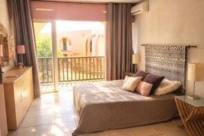 1 bedroom, in-room safe, iron/ironing board, travel crib