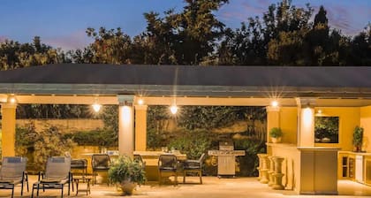 Luxury Villa clifftop location above Ai Helis Beach with stunning sea-views
