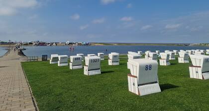 Moderne, zentral und ruhig gelegene Ferienwohnung am Meer in BĂŒsum