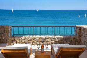 Appartement, 1 chambre, vue mer (D-101) | Vue de la chambre