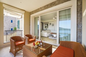 Appartement, 1 chambre, vue mer (G-211) | Terrasse/Patio