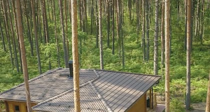 A family-friendly cottage with sauna