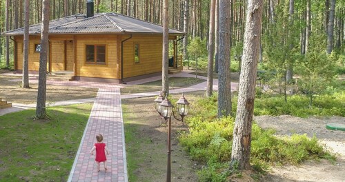 A family-friendly cottage with sauna