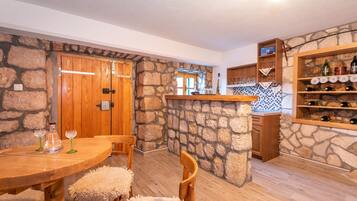 Villa (Two Bedroom Villa with Private Pool) | Dining room