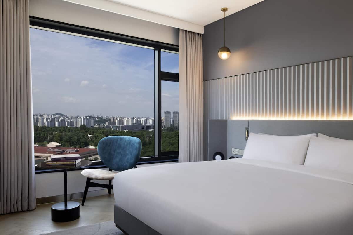 Suite, 1 King Bed (Mondrian) | 1 bedroom, premium bedding, minibar, in-room safe