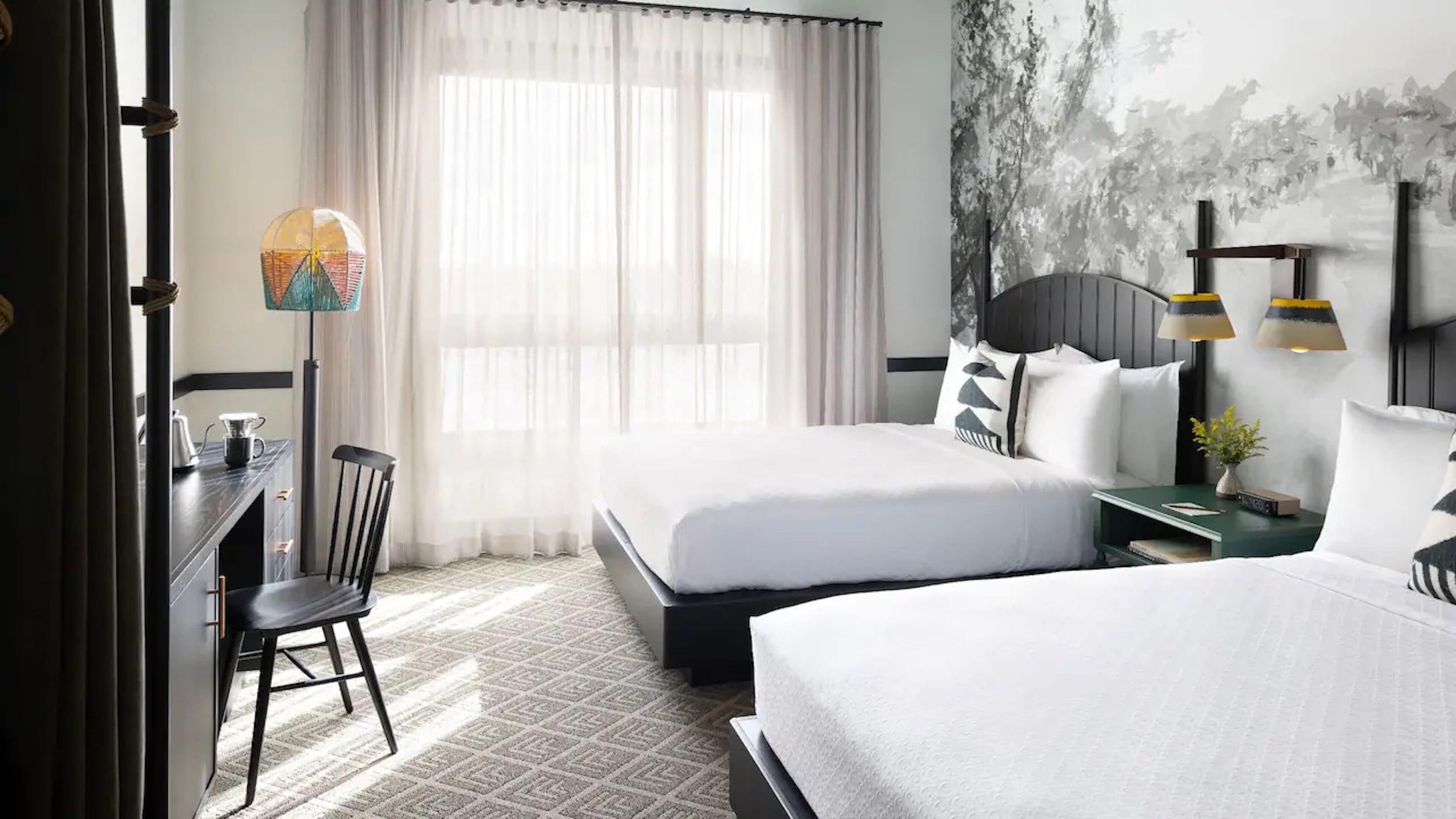 main street double queen | 1 bedroom, premium bedding, down duvets, in-room safe