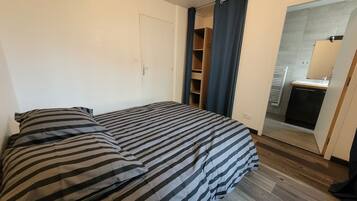 1 chambre, Wi-Fi gratuit, draps fournis