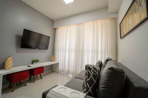 Familie appartement | Woonruimte | Flatscreentelevisie