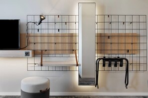 客房, 1 张大床 | 免费婴儿床、免费 WiFi、床单