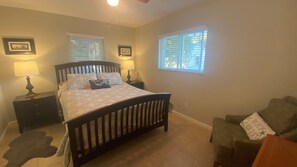 2 bedrooms, desk, iron/ironing board, free WiFi