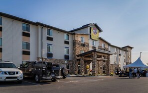 Façade de l’hébergement