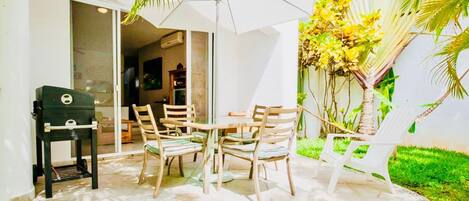 Opções para refeição ao ar livre