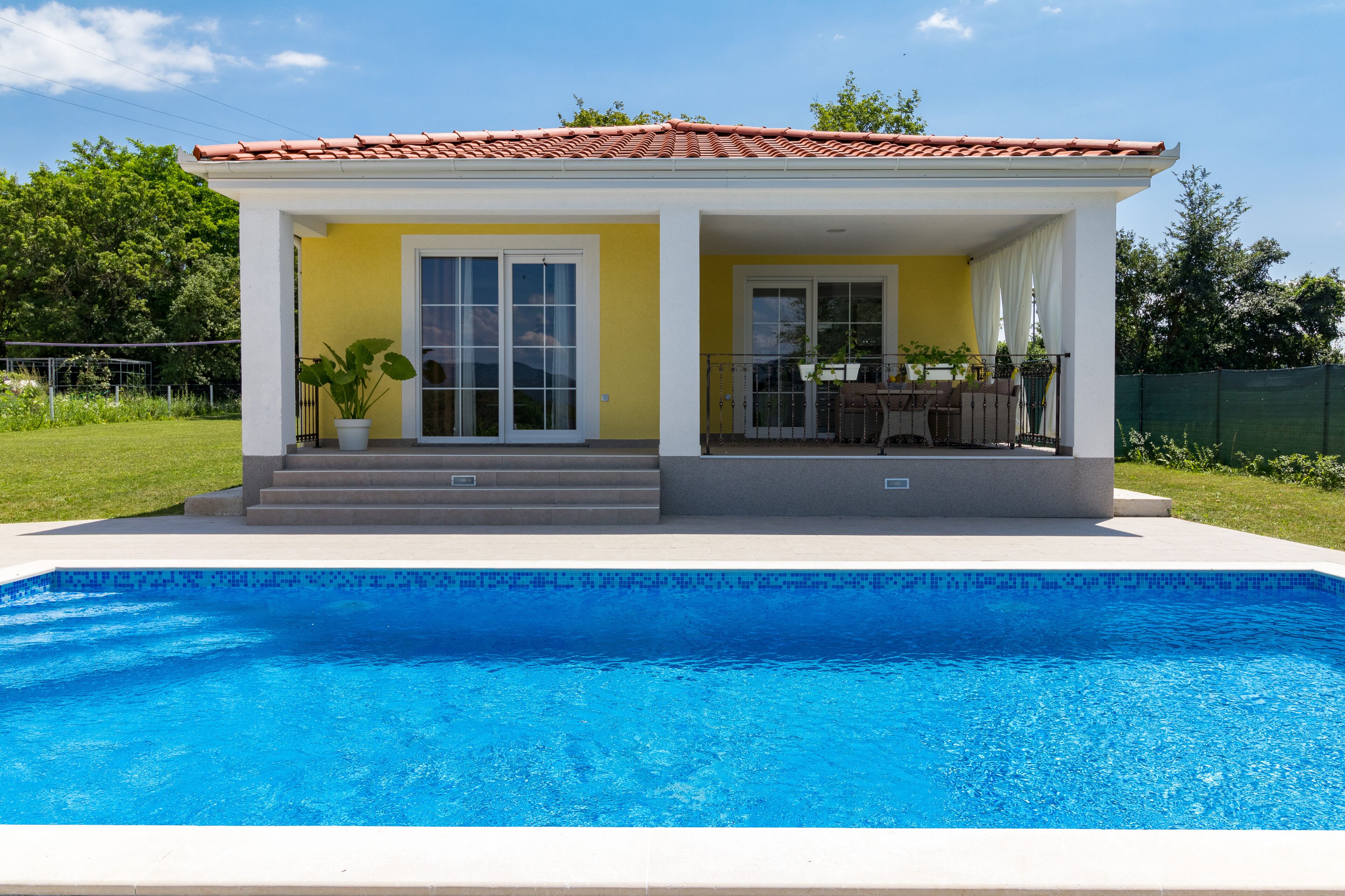 Außenpool, beheizter Pool