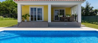 Villa Mario with private heated saltwater pool family pet friendly