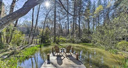 Peaceful Cottage w/ Grill & Yard in Grass Valley!