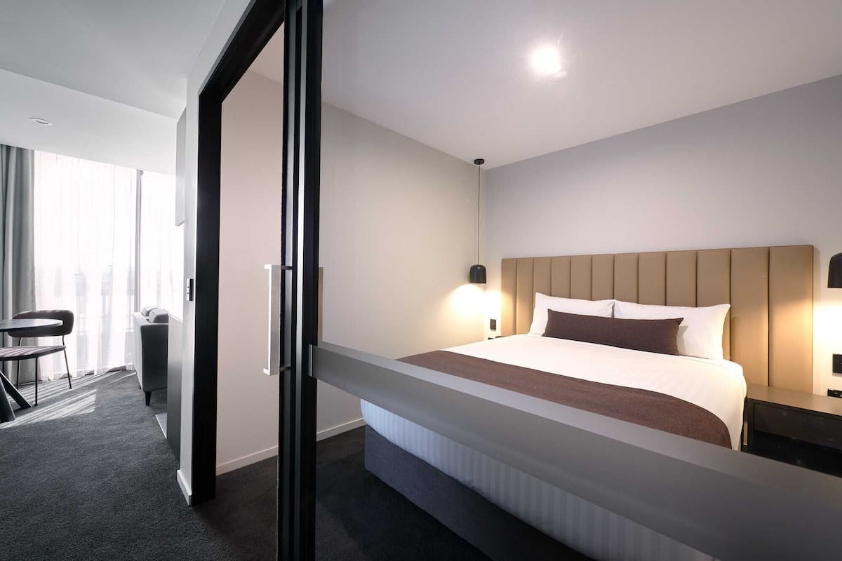 Executive One Bedroom Apartment | 1 bedroom, premium bedding, desk, laptop workspace