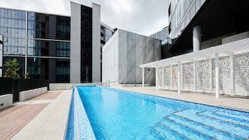 Seasonal outdoor pool