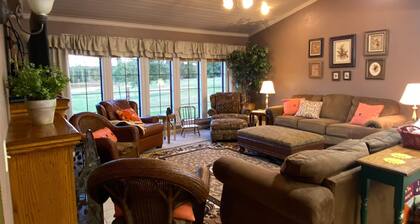 Located near the historic capitol of the Chickasaw Nation and Blue River