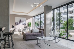 Zona de estar del vestíbulo