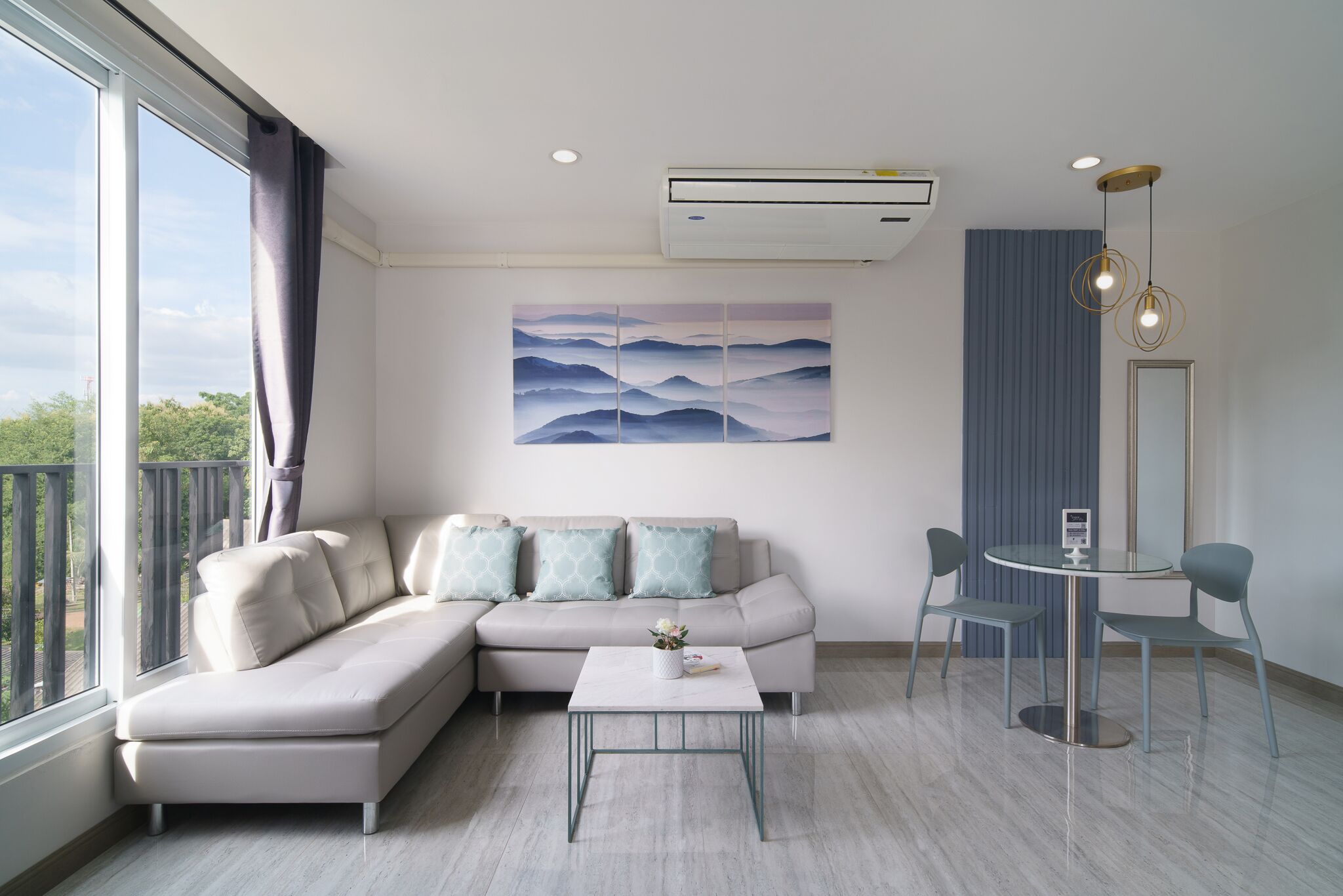 Master Suite | Área de sala de estar | Televisión 