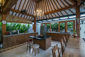 Villa, 4 Bedrooms | Private kitchen | Fridge, microwave, stovetop, coffee/tea maker - Villa D'Kali 999 (Seminyak)