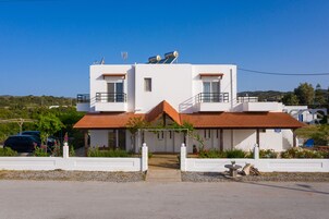 Majoituspaikan julkisivu