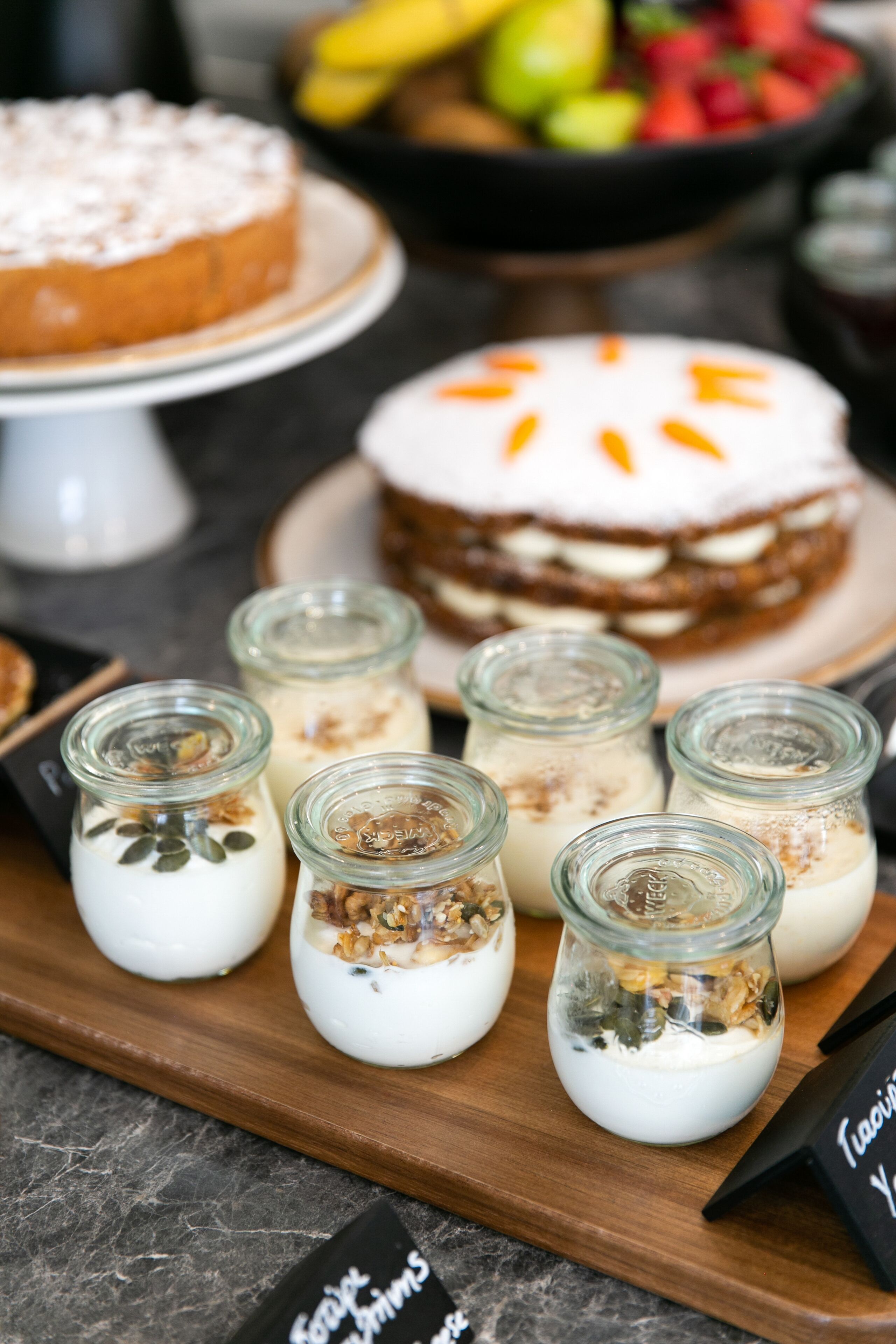 daily buffet breakfast (eur 12 per person)