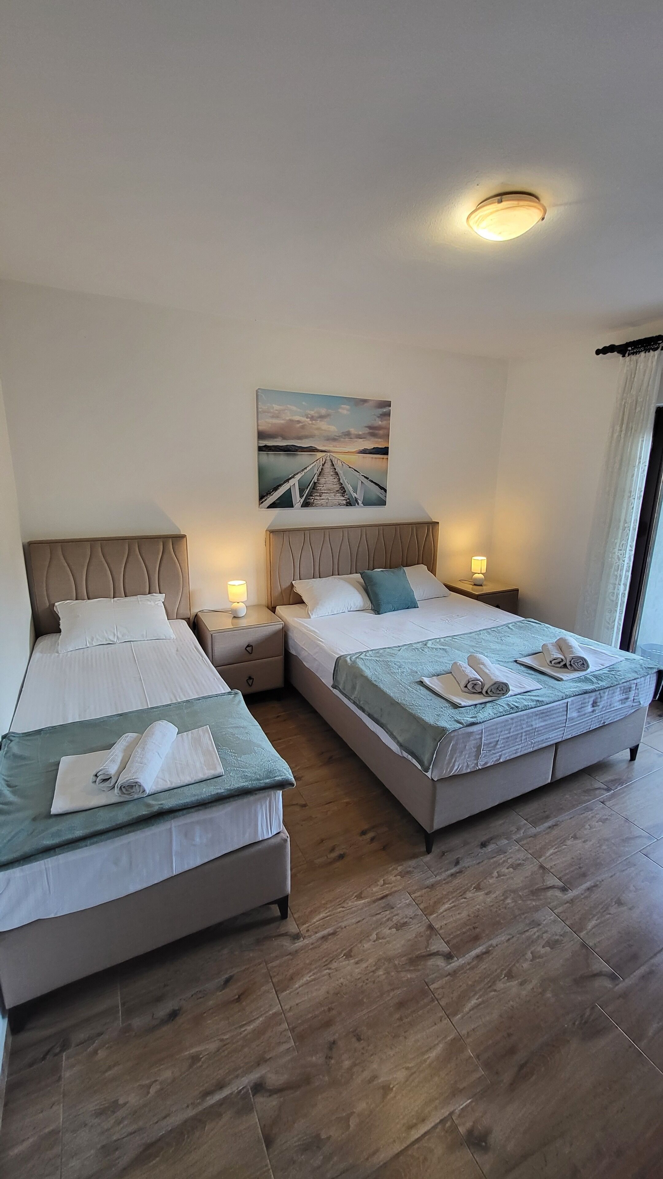 Comfort Triple Room, Garden View | Free WiFi, bed sheets