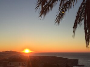 Uitzicht op strand/zee