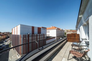 Doppel- oder Zweibettzimmer, 1 Schlafzimmer, Balkon | Terrasse/Patio