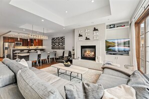 Fireplace, offices