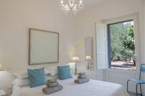 Villa, 4 Bedrooms | 4 bedrooms, iron/ironing board, cots/infant beds, free WiFi - TD Dimora del Giglio with Organic Garden with Pool (Ostuni)
