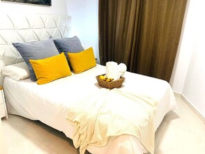 1 makuuhuone, silitysrauta/-lauta, ilmainen Wi-Fi, vuodevaatteet