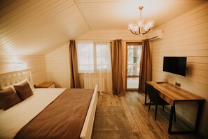 Panoramic Villa | 1 bedroom, in-room safe, blackout curtains, iron/ironing board