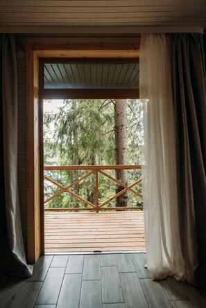 Deluxe-Haus | Ausblick vom Zimmer